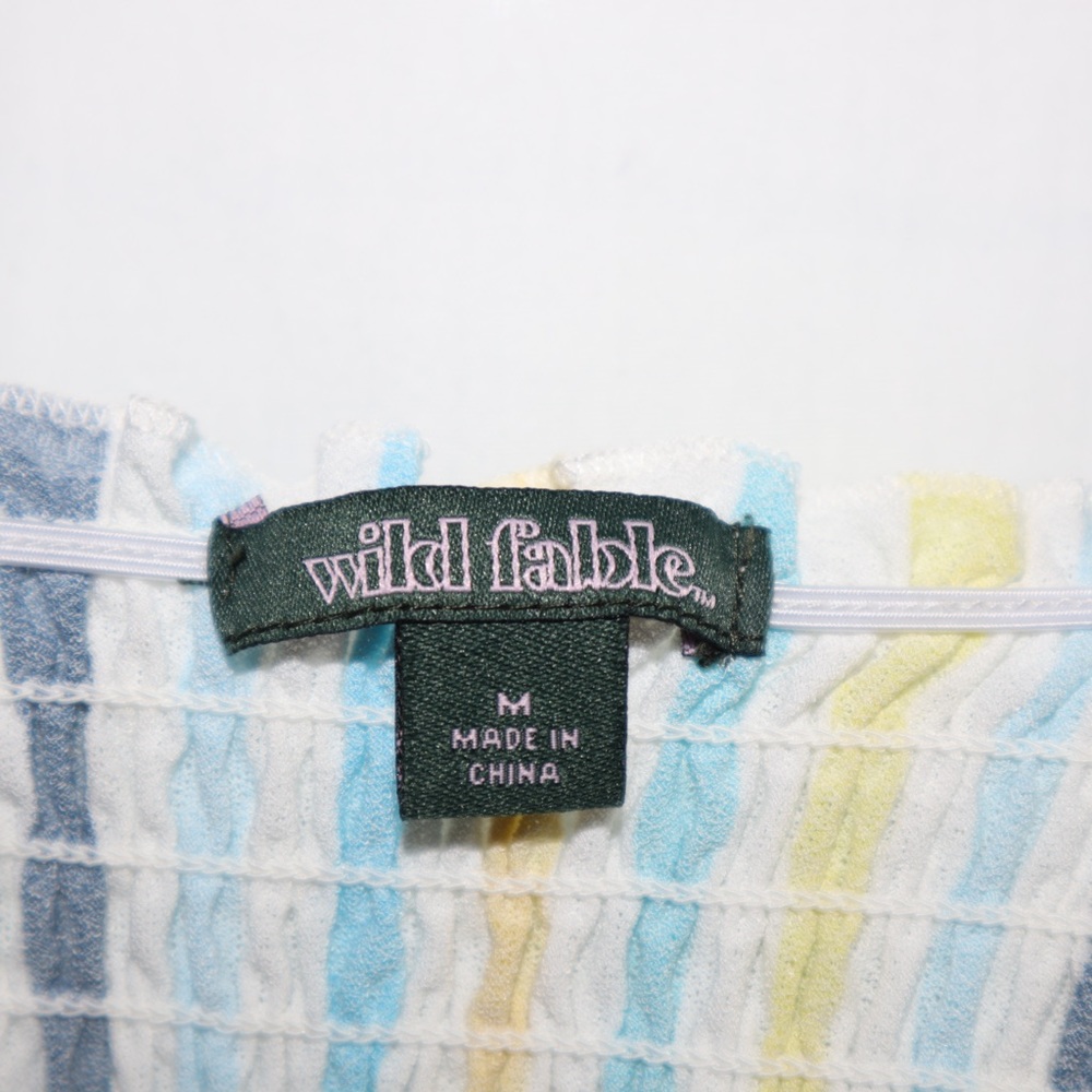 Wild Fable Striped Crop Top - Picture 3 of 3